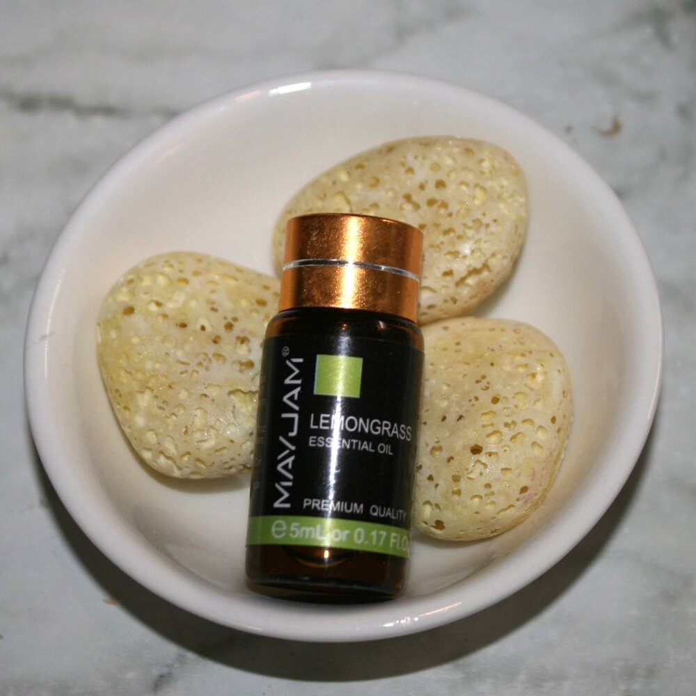 HAND CRAFTED Lemongrass Starter Aroma Stone Aromatherapy Essential Oil Diffuser
